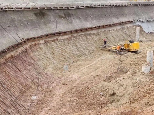 清河基坑边坡加固